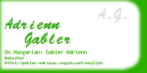 adrienn gabler business card